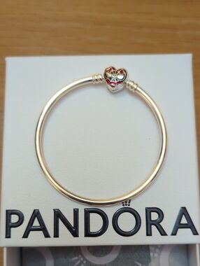 Pandora Spiderman Silver Bangle Brand New